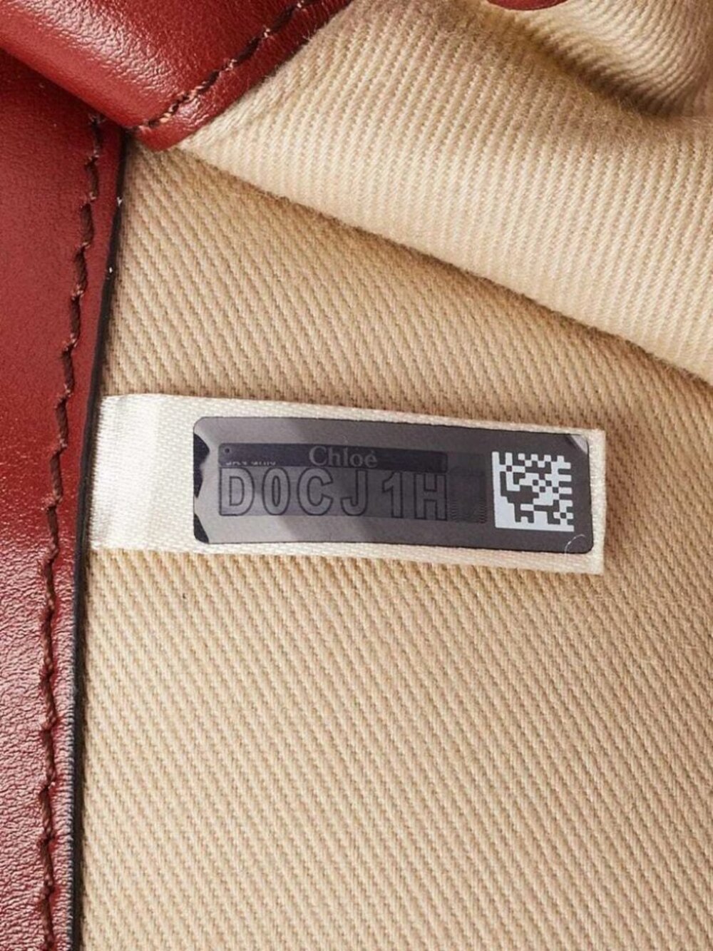 Chloe Brown Leather Mini C Chain Bag - Picture 8 of 11